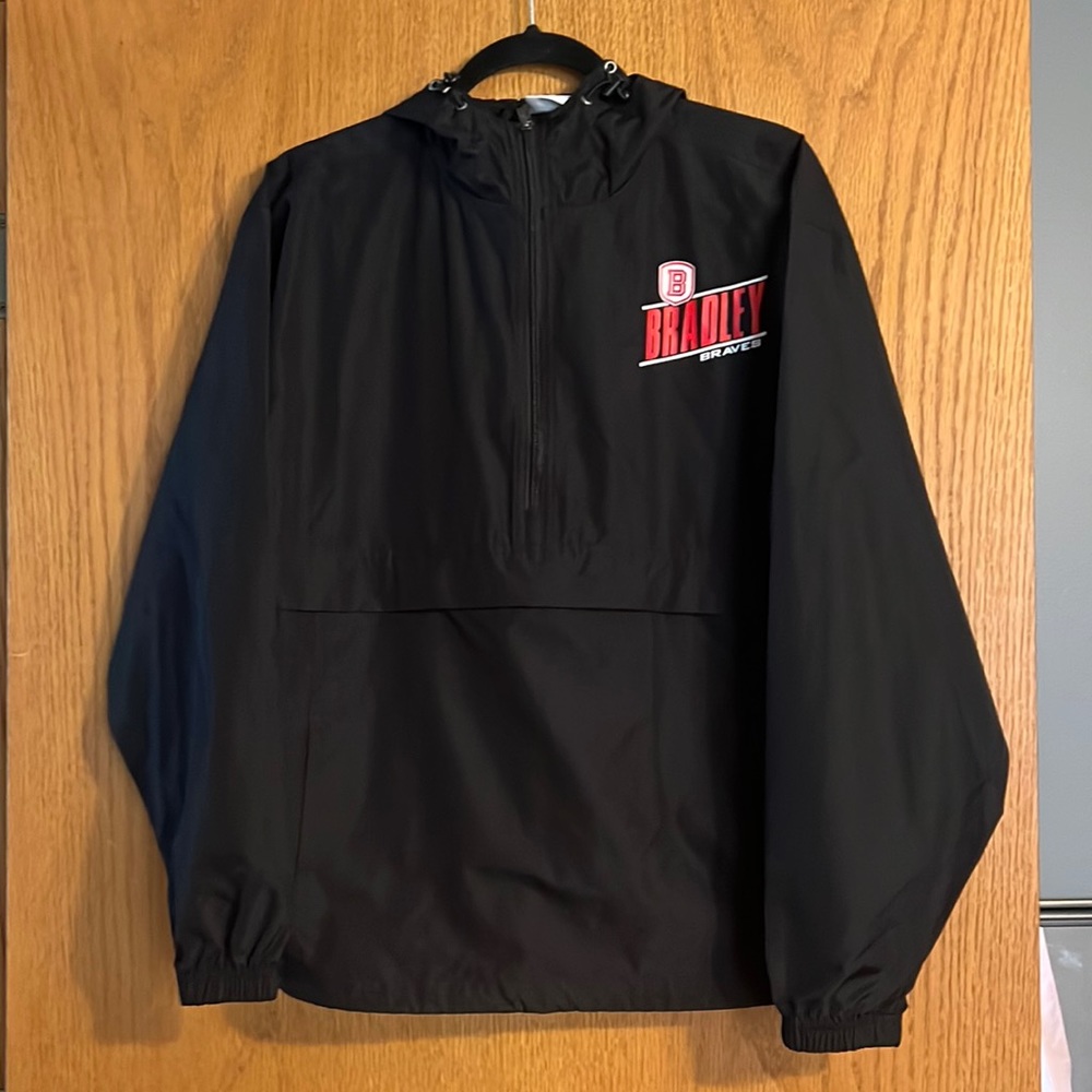 Bradley Champion Black Windbreaker Jacket